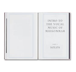 MIDSOMMAR SCREENPLAY BOOK